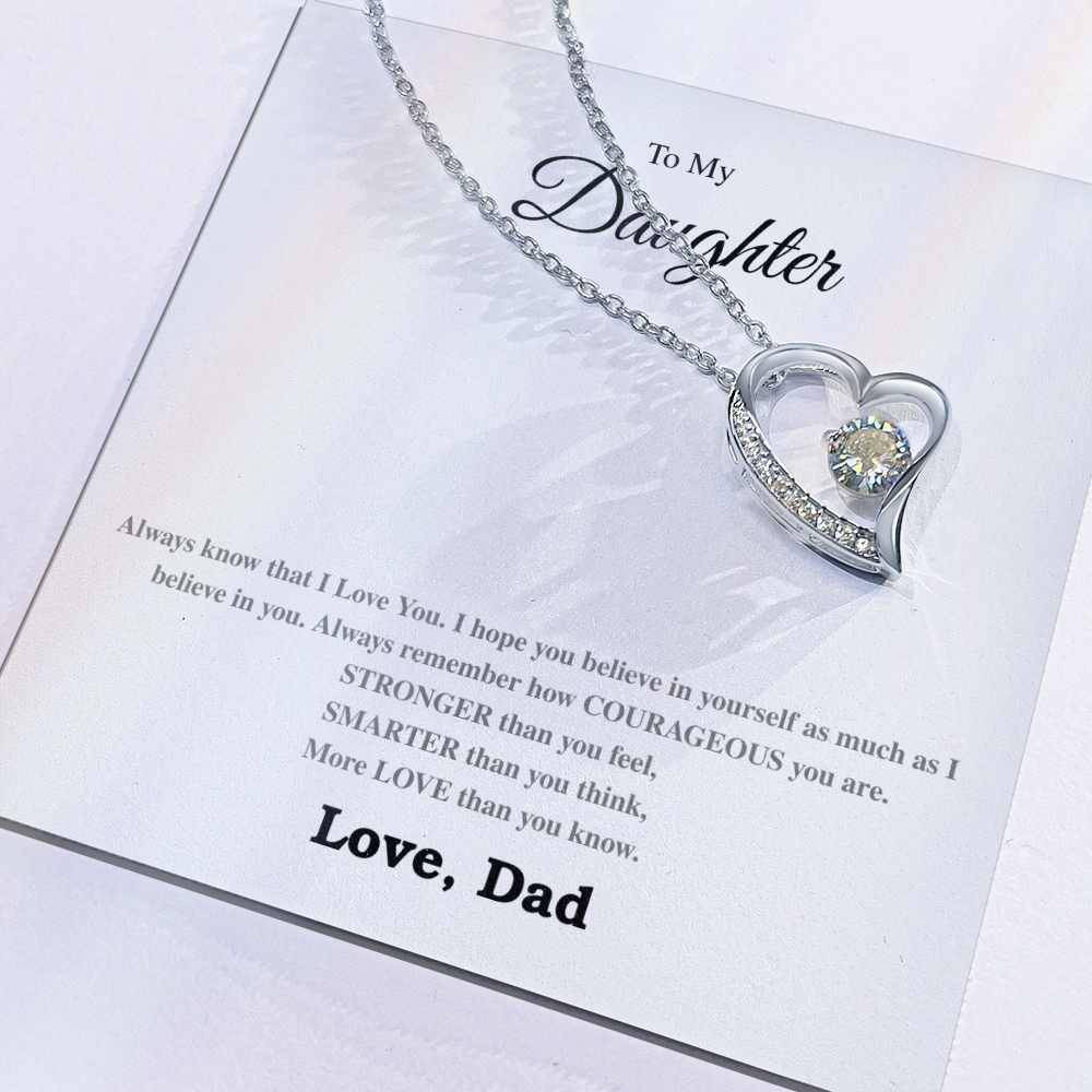 To My Daughter - The Forever Love Necklace